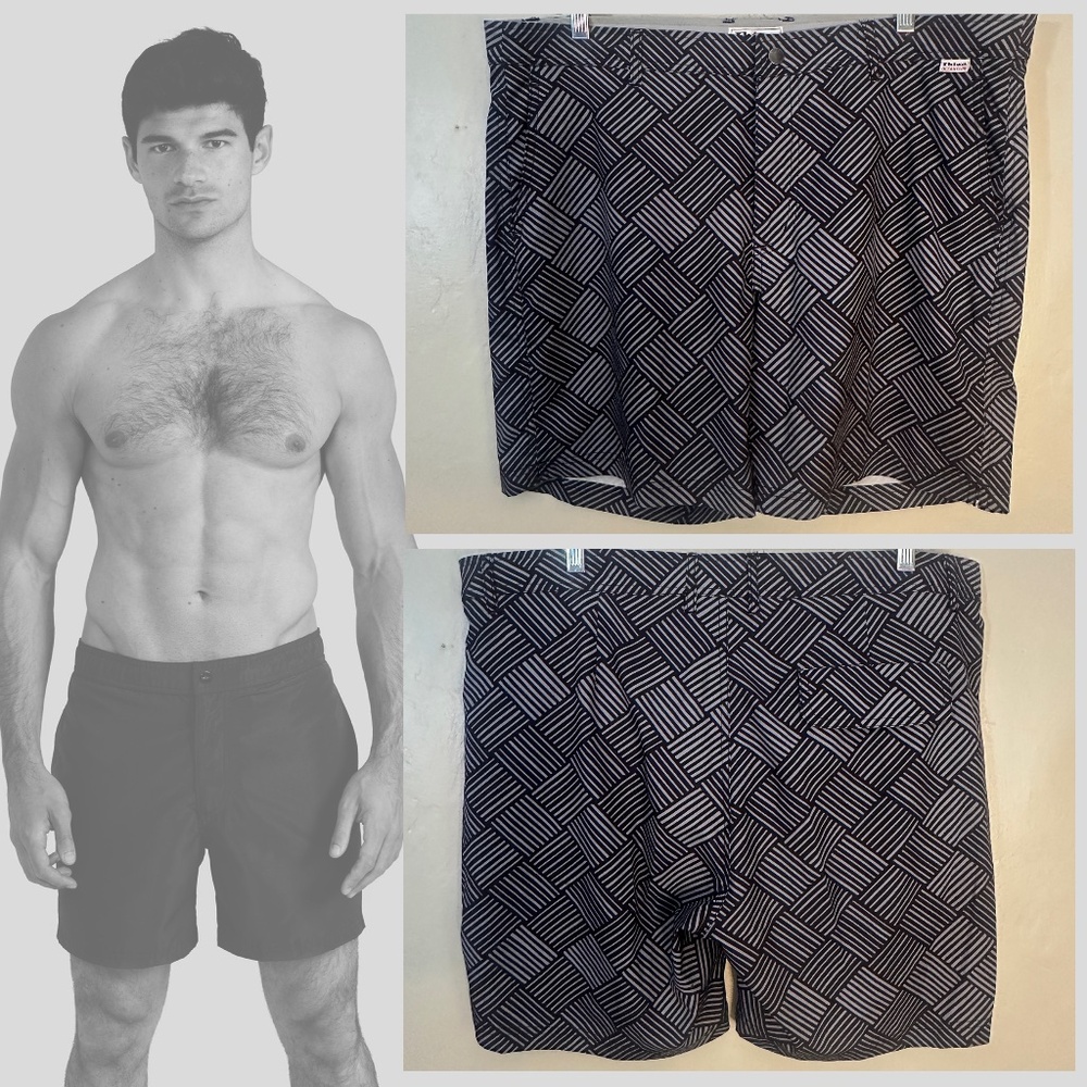 Ibiza Ocean Club Swim Trunks 34" waist 7" inseam Gently worn 90% polyester